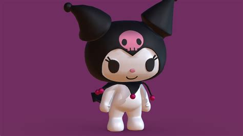 kuromi 3d model|my melody 3d model.